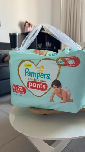 Fralda Pampers Premium Care M