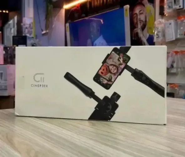 LOJA FÍSICA. GIMBAL ESTABILIZADOR DE 3 EIXOS | PRA SAIR HOJE