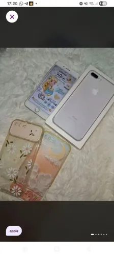 Iphone 7 plus 128gb prata