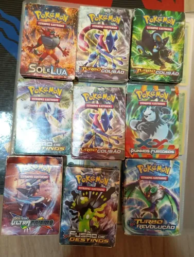 Lote de cartas pokémon