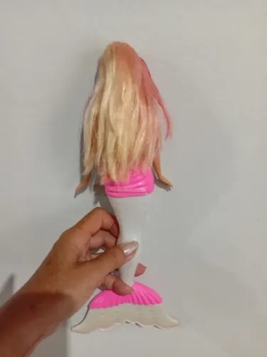 Boneca barbie sereia usada 