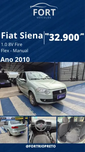 Fiat Siena ELX 1.0 MPI Fire/fire Flex 8V 4P 2010