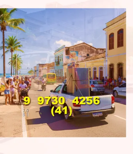 Frete em Curitiba, São José, Pinhais e mais! Transporte seguro e rápido!