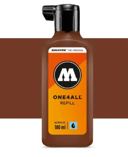 Tinta acrílica MOLOTOW ONE4ALL - Refil 180ml Cor Ref. 092 Hazelnut Brown