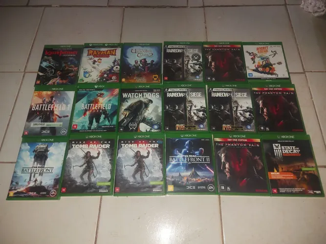 Jogos para xbox one 70 cada