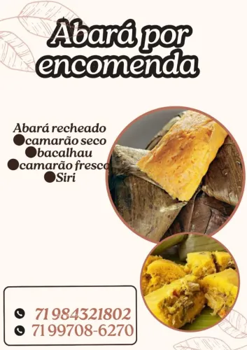 Abará recheado 