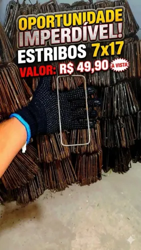 Estribos na promoção 
