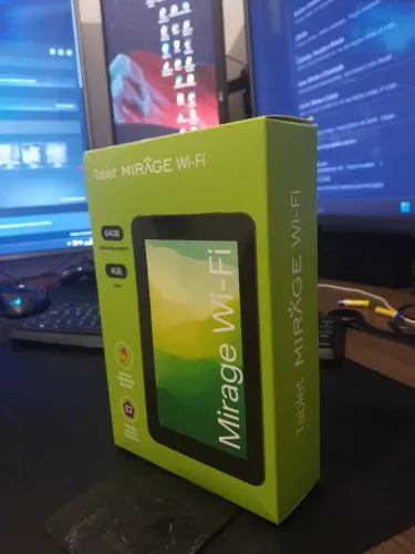 Tablet Mirage 7 pol 64gb 4gb Ram Quad Core Wi-fi.