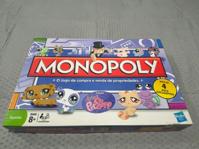 Monopoly edição limitada Littlest Pet Shop