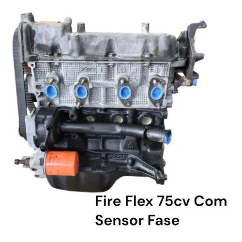 Motor Parcial Fiat Siena Palio Uno 1.0 8v Fire Com Fase 2010