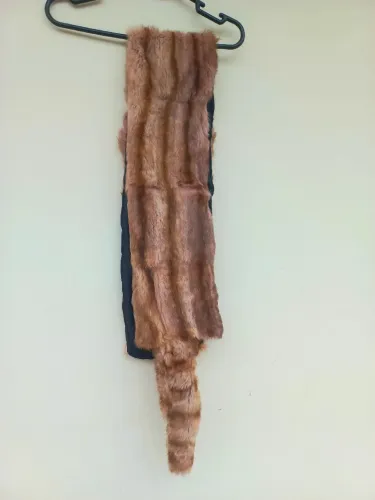 Estola de pele vison 