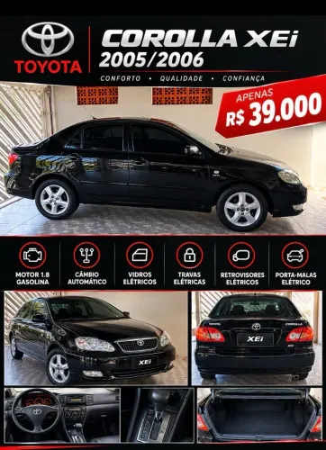 Toyota Corolla XEI 1.8/1.8 Flex 16V Aut. 2006