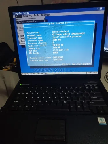 Notebook Compac NX6110