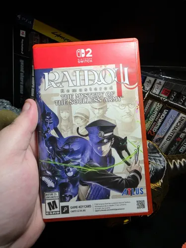Raidou - The mistery of the soulles army - Remastered - Switch 2 Usado Perfeito