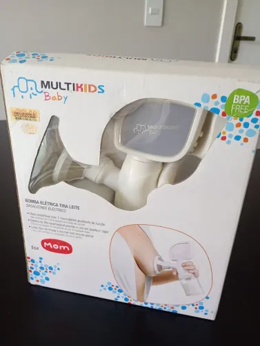 Bomba Elétrica Tira Leite Multikids Baby - Ótimo Estado