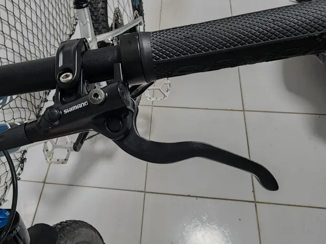 Freio shimano BL-M4100/BR-MT420 4 Pistões 