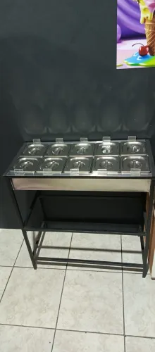 Condimetadora para sorveteria e açaiteria 