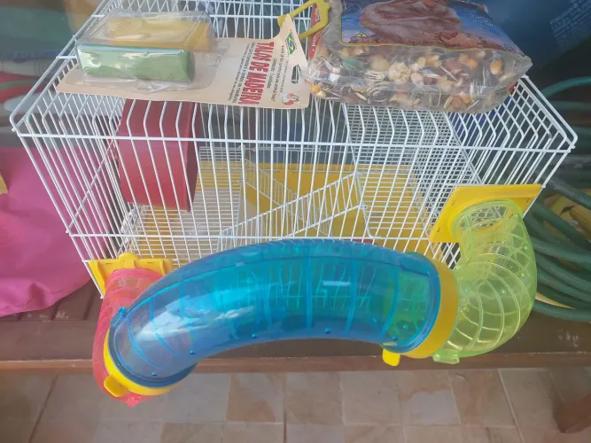 Gaiola para hamster