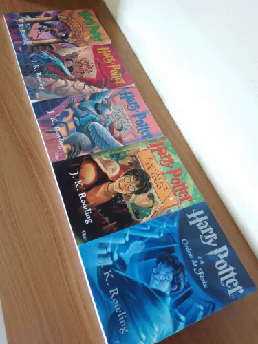 Combo Harry Potter - Livros do 1 ao 5 - Rocco