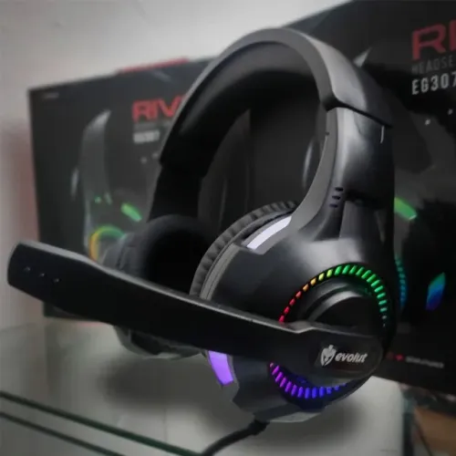 Headset gamer para PC e consoles - Novo 