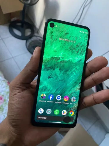 Moto One Vision 128GB Snapdragon (mancha na tela e câmera frontal off)