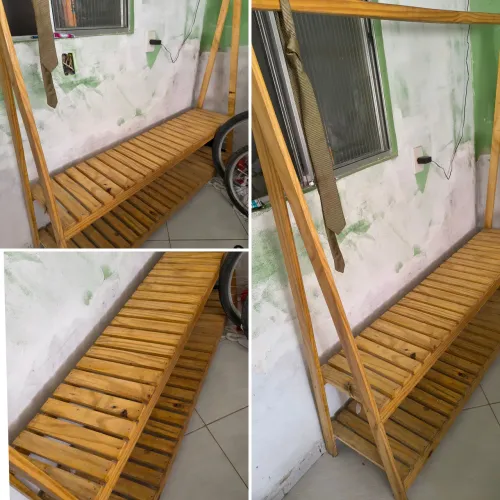 Arara em Madeira Pinus 1,40 x 1,60