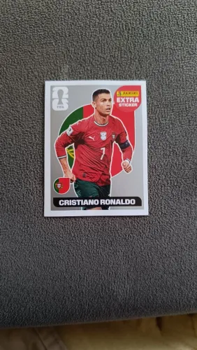 CROMO CRISTIANO RONALDO COPA 2026 - PRATA 