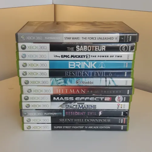 Jogos Xbox 360 (valores na descrição)