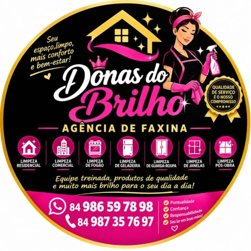 ?Seu lar merece o brilho de um serviço feito com carinho!?
