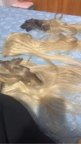 Cabelo loiro natural