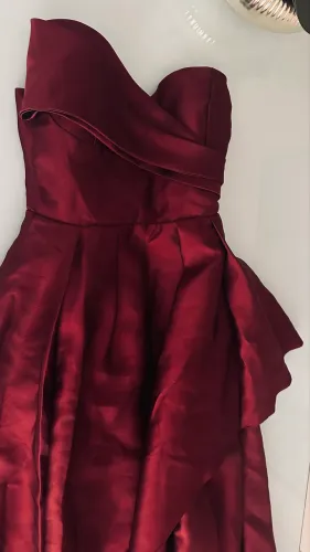 Vestido Marsala