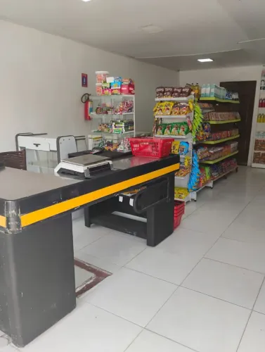 Balcão caixa para mercado