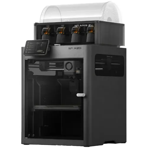 Impressora 3D Bambu Lab X2D PF004-P+SA007 Combo AMS 2 Pro Multi Color US / 110V