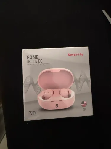Fone Bluetooth Smartfy FS02 Rosa | NOVO E LACRADO