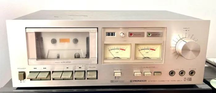Tape Deck Pioneer CT-F500 - Raro - Revisado - Funcionando 100%