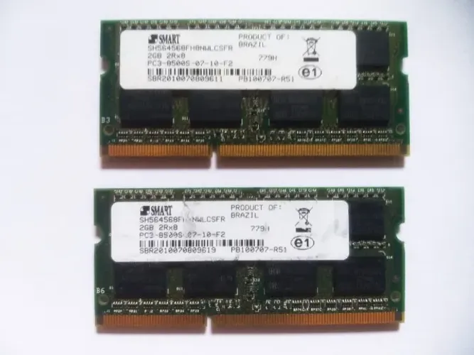 Memória 2gb DDR3 Smart Notebook (Entrega Grátis-Produto OEM)
