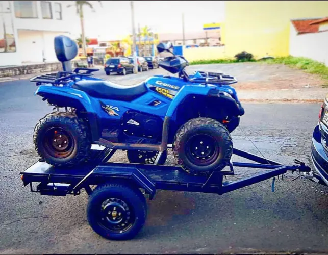 Carreta para transporte de quadriciclo