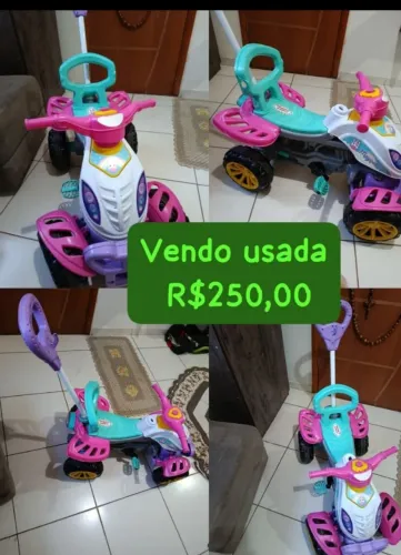Quadriciclo infantil menina 