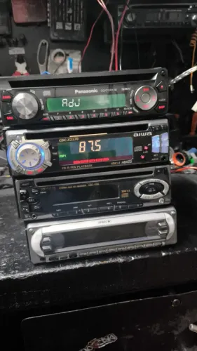 Lote de 4 Rádios: 2 Aiwa/Panasonic/Sony * Leia a descrição *