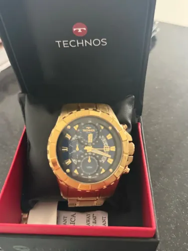 Vende-se relógio technos série ouro masculino