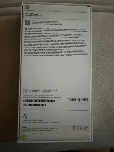iPhone 16 Pro Max 1TB - Lacrado | 