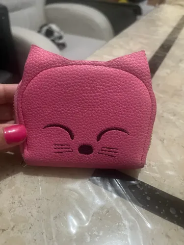 Carteira Gatinho Rosa