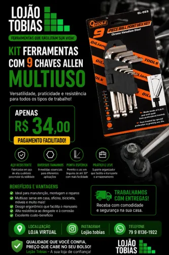 Kit Chaves Profissional