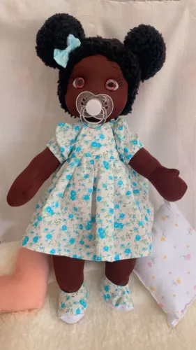 Boneca de pano 45cm