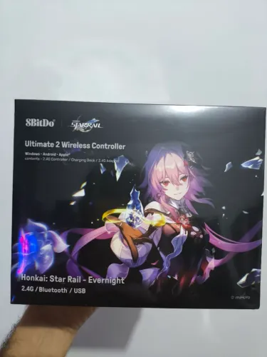 Controle 8Bitdo Ultimate 2 Honkai Evernight (LACRADO)