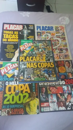 COLEÇÃO DE REVISTAS PLACAR - RARIDADE