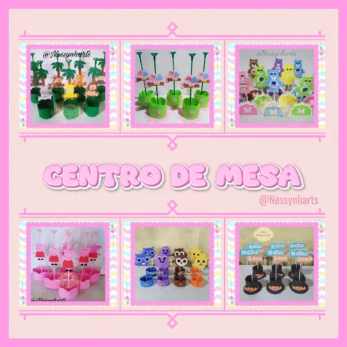 Centro de mesa em Eva - Qualquer tema