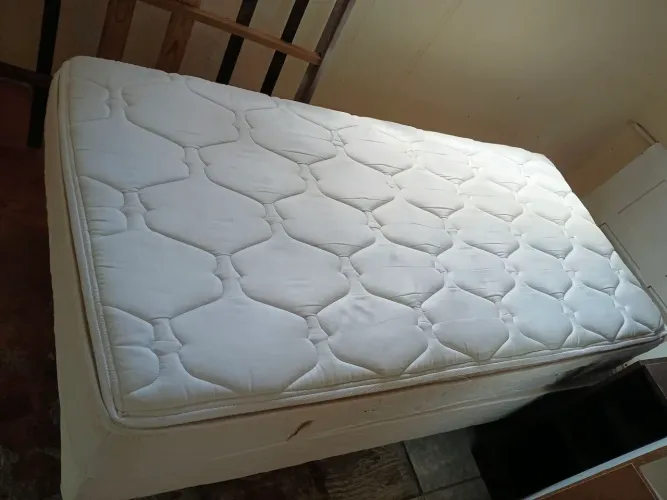 Vendo cama box ortobom