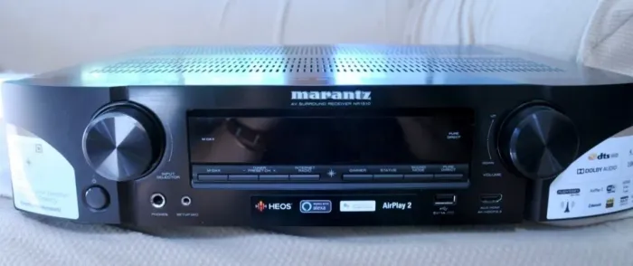 Receiver Marantz NR1510 de 5.2 canais  Wi-Fi, Apple AirPlay 2, Alexa Spotify, 