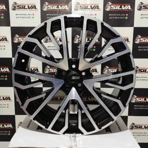 Rodas aro 20 tala 8 modelo Audi S3 RS furação 5x100, 10x sem juros no cartão